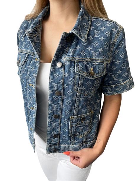 chaqueta de mezclilla louis vuitton